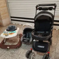 ست کالسکه نایس بیبی|کالسکه و لوازم جانبی|صفادشت, |دیوار