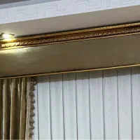 قاب پرده ،چوب و مخمل|پرده، رانر، رومیزی|تهران, نارمک جنوبی|دیوار
