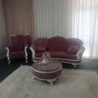 مبل هشت نفره شزلون دار|مبلمان خانگی و میز عسلی|تهران, خزانه|دیوار