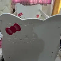 تختخواب برند ساحل چوب  وتشک کودک نو