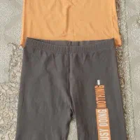 ست ورزشی صد در صد کتان اصل ترکیه کاملا سالم
