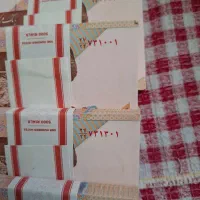 ۴ بسته اسکناس ۵۰۰تومانی شماره تکرار،قرینه و..|کلکسیون سکه، تمبر، اسکناس|اراک, |دیوار