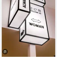 تابلو فلزی ابعاد بزرگ بنرخور تقریبا ۳ در ۱.۵