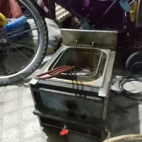 سرخ کن صنعتی تک لگنه