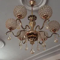 لوستر ۶ شاخه و تک شاخه