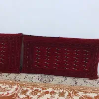 یک  جفت پشتی دستباف ترکمن|پشتی|مشهد, عبادی|دیوار