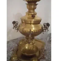 سماور زغالی با میز