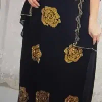 نگین کاری انواع لباس و روسری