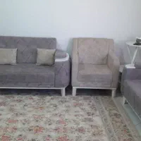 فروش مبل ۷ نفره با جلو مبلی و میز تلفن