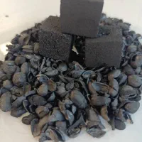 ذغال  زغال حبه صددرصد کربن صادراتی