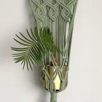 اویزگلدان مکرومه