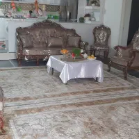 مبل ۹نفره کلاسیک به همراه میز و گل میز