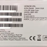 آنر x9c با حافظهٔ ۲۵۶ گیگابایت