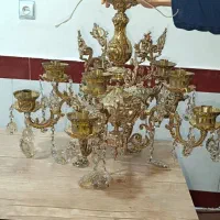 لوستر ۱۰شاخه برنز