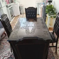 یک عدد میز نهارخوری خوب سالم مرتب|میز و صندلی غذاخوری|نیشابور, ده حلاج|دیوار