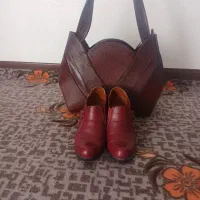 کیف وکفش چرمی در حد نو