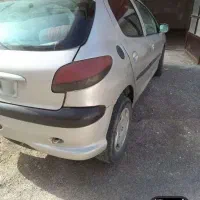 پژو 206نقره ای مدل 81 فقط معاوضه با پرشیا سمند پژو|خودرو سواری و وانت|ممقان, |دیوار