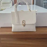 کیف سفید،کیف زنانه، کیف دسته دار
