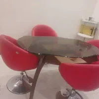 چهار عدد صندلی چرمی  برندLlVE|مبلمان اداری|تهران, نیروی هوایی (پیروزی)|دیوار