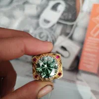 انگشتر الماس روسی سنگین وزن|جواهرات|سیرجان, |دیوار