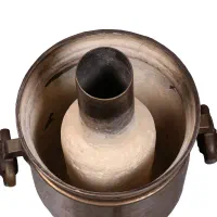 سماور نیگالای تاریخ دار و قدمت دار|کلکسیون اشیاء عتیقه|تبریز, |دیوار