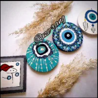 نقاشی رو سفال، دیوارکوب|تابلو، نقاشی، عکس|نیشابور, مازول|دیوار