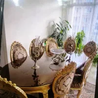 مبل  تمام چوب و‌میز ناهار خوری|مبلمان خانگی و میز عسلی|تهران, جنت‌آباد جنوبی|دیوار