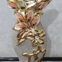 گلدان طلایی|صنایع دستی و سایر لوازم تزئینی|تهران, تهرانسر شمالی|دیوار