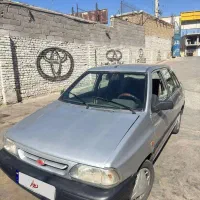 پراید ۸۶ دوگانه شرکت رنگ شدگی به دلیل زیبایی