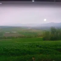 زمین بر جاده در شهر قصابه