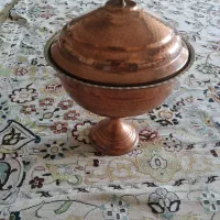 ظرف مسی شکلات خوری