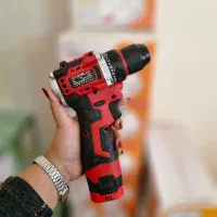 دریل شارژی 18 ولت ادن ادون براشلس 2باطری بالوازم