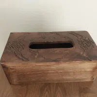 جادستمال کاغذی چوبی