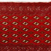 پشتی ترکمن دستباف