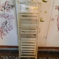 استند چوبی نردبانی سفید ۴ طبقه نو|کتابخانه، شلف، قفسه‌های دیواری|تهران, بروجردی|دیوار