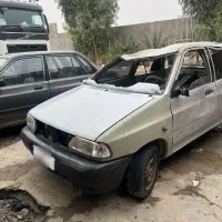 پراید صبا86 تصادفی