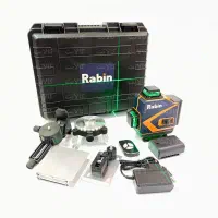 تراز لیزری 16 خط 360درجه نور سبز رابین با گارانتی