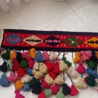 پرده سنتی دستباف طرح گلیم