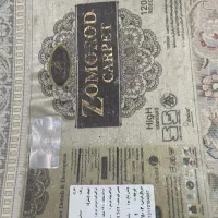 فرش ۱۲متری صدفی ۱۲۰۰شانه تراکم ۳۶۰۰یک بوفه سفید