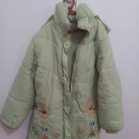 کاپشن دخترانه خارجی گرم بسیار تمیز