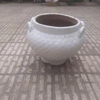 گلدان بزرگ سفالی با روکش سرامیک|گل و گیاه طبیعی|اسلام‌‌آباد غرب, |دیوار