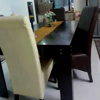 نیم ست مبل ومیز ناهار خوری ۶نفره باکس دار|مبلمان خانگی و میز عسلی|تهران, پردیسان|دیوار