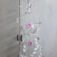 مانکن چوب رختی چوب لباسی شیک دخترونه رگال کمد|بندرخت و رخت‌آویز|ری, علایین|دیوار