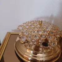 لوستر دیوار کوب و سقفی طلایی