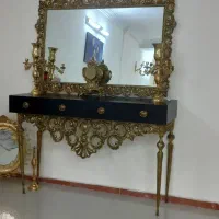 اینه و کنسول تمام برنج|مبلمان خانگی و میز عسلی|مشهد, رضاشهر|دیوار