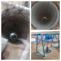 تخریب. ساختمان. مقنی. چاه کن وصل فاضلاب  بشهری