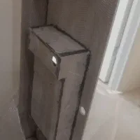 سینک ظرفشویی تک لگن سرامیکی مشکی براق|لوازم سرویس بهداشتی|شیراز, قدوسی شرقی|دیوار