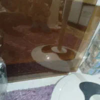 شیشه  رومیزی تلویزیون و آینه کنسول