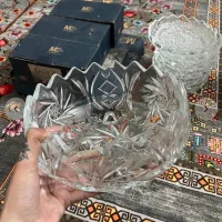 ظروف پذیرایی کریستال اصل چین|ظروف سرو و پذیرایی|چهاردانگه (تهران), |دیوار