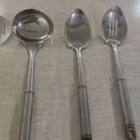 کفگیر و ملاقه استیل
